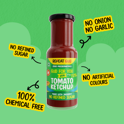 REPEAT GUD Jain Ketchup bottle